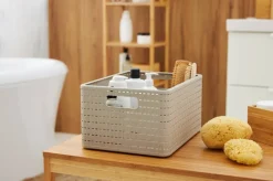 Rotho Korb COUNTRY Cappuccino B/H/L: ca. 27,8x19,1x36,8 cm
