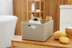 Rotho Korb COUNTRY Cappuccino B/H/L: ca. 27,8x19,1x36,8 cm