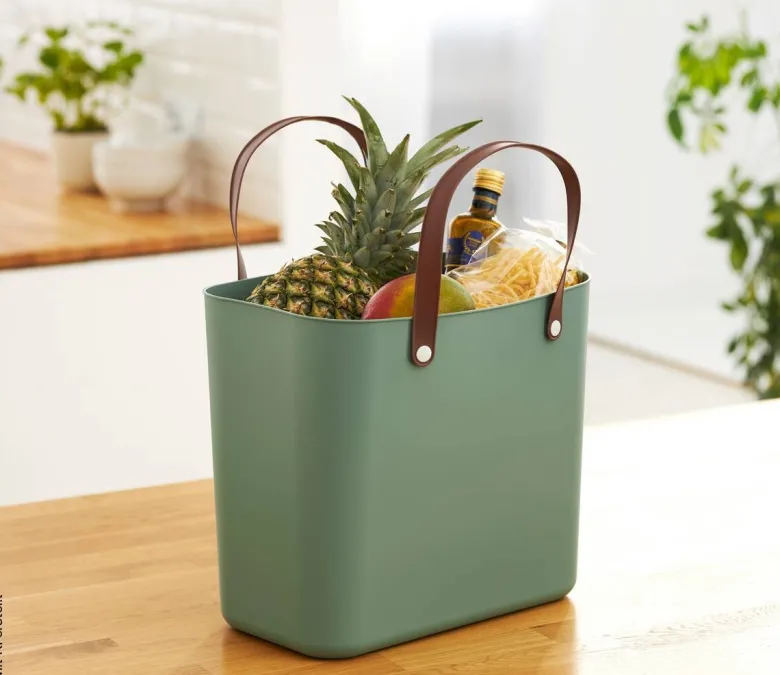 Rotho Tasche grün B/H/L: ca. 23,5x34x40 cm