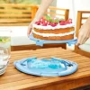 Rotho Tortenglocke COOL u. FRESH blau B/H/L: ca. 34x16x38 cm