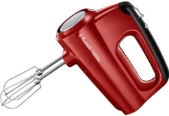 Russell Hobbs Handmixer 24670-56 rot schwarz Kunststoff B/H/L: ca. 8,5x15,9x19,6 cm