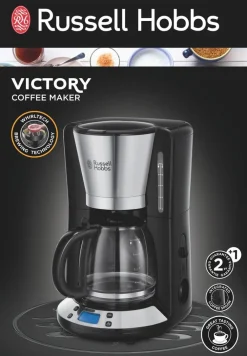 Russell Hobbs Kaffeeautomat 23618016002 schwarz Kunststoff Klarglas B/H/T: ca. 21,2x35,3x23,7 cm