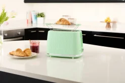 Russell Hobbs Toaster mint Kunststoff B/H/L: ca. 27,8x19,1x17,4 cm