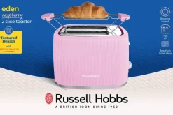 Russell Hobbs Toaster rosa B/H/L: ca. 27,8x19,1x17,4 cm
