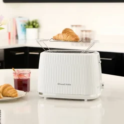 Russell Hobbs Toaster 27370-56 weiß Edelstahl Kunststoff B/H/L: ca. 17,4x19,1x27,8 cm