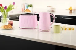 Russell Hobbs Wasserkocher 25206016002 rosa Edelstahl B/H/L: ca. 15,6x25,2x22,5 cm ca. 1,7 l