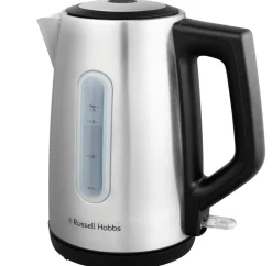 Russell Hobbs Wasserkocher 27380-70 silber schwarz Edelstahl B/H/L: ca. 15,4x24,6x23,5 cm ca. 1,7 l