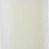 Rustic-Kerze beige B/H/L: ca. 6,8x10x6,8 cm