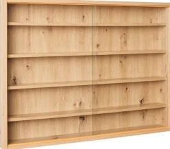 Sammelvitrine Artisario Eiche Artisan Nachbildung B/H/T: ca. 80x60x9,5 cm
