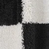Sanat Hochflorteppich MILANO schwarz B/L: ca. 160x230 cm