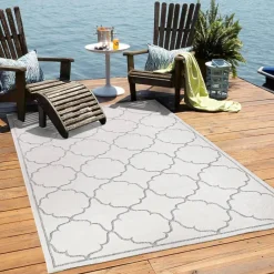 Sanat Outdoorteppich BERLIN creme B/L: ca. 80x200 cm
