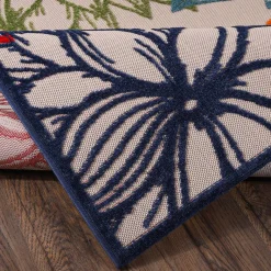 Sanat Outdoorteppich FLORAL bunt B/L: ca. 120x170 cm