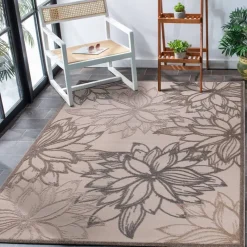 Sanat Outdoorteppich FLORAL creme B/L: ca. 200x290 cm
