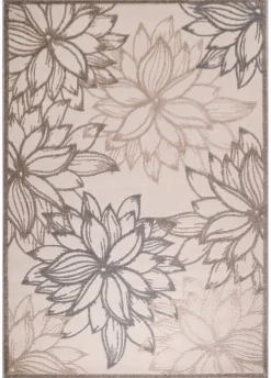 Sanat Outdoorteppich FLORAL creme B/L: ca. 200x290 cm
