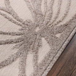 Sanat Outdoorteppich FLORAL creme B/L: ca. 200x290 cm