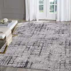 Sanat Teppich Evra hellgrau B/L: ca. 80x300 cm