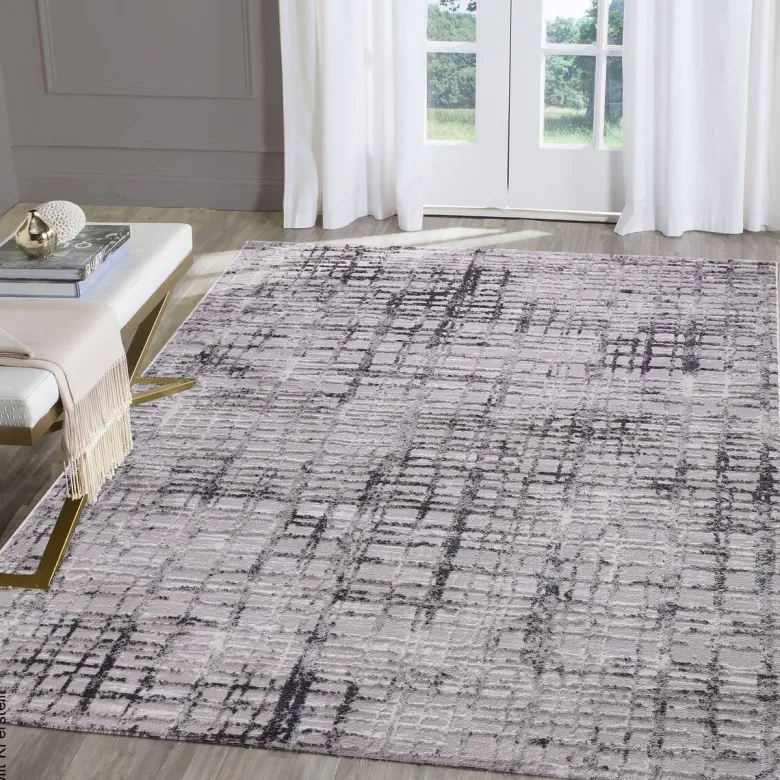 Sanat Teppich Evra hellgrau B/L: ca. 80x300 cm