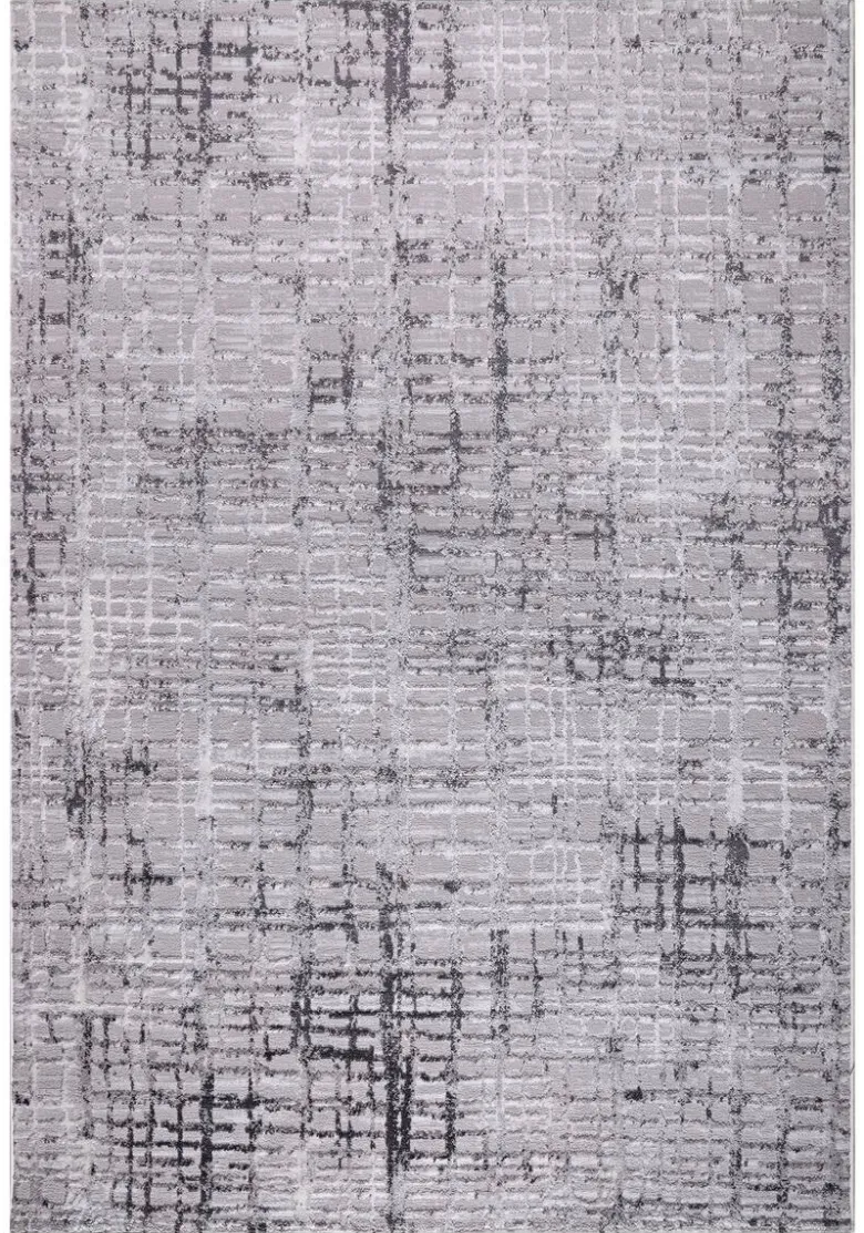 Sanat Teppich Evra hellgrau B/L: ca. 80x300 cm