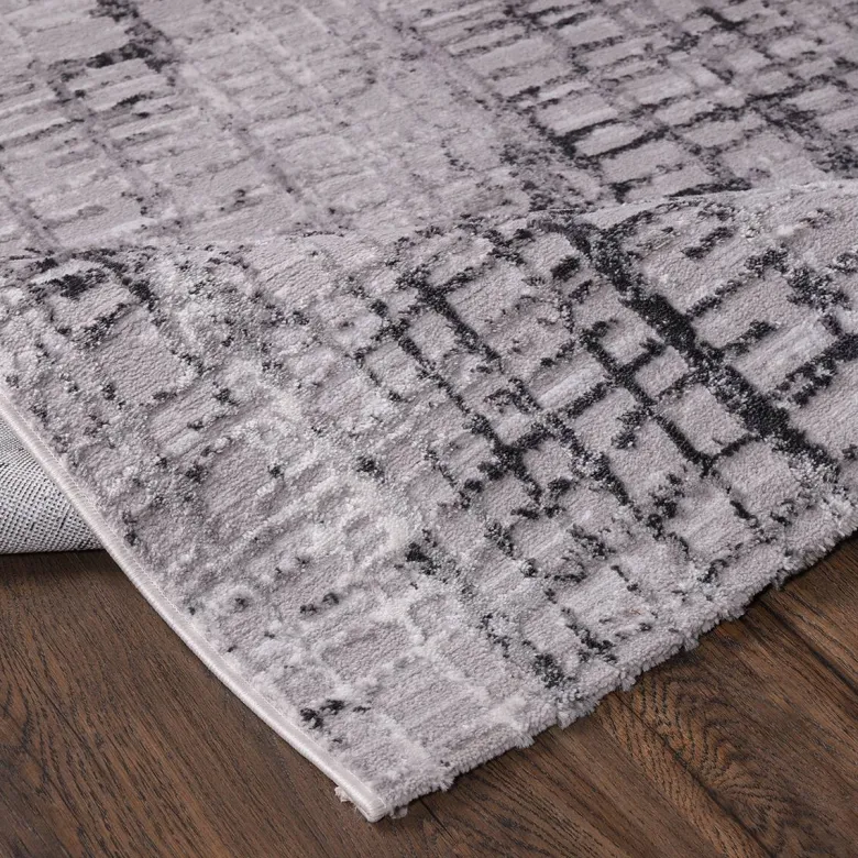 Sanat Teppich Evra hellgrau B/L: ca. 80x300 cm