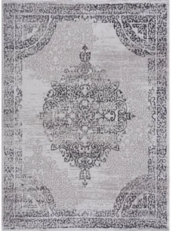Sanat Teppich Evra hellgrau B/L: ca. 120x160 cm