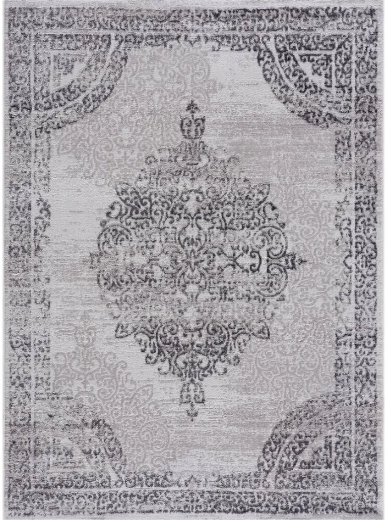 Sanat Teppich Evra hellgrau B/L: ca. 120x160 cm