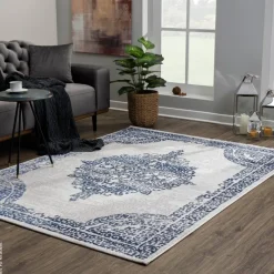 Sanat Teppich Evra hellgrau B/L: ca. 80x150 cm