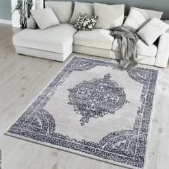 Sanat Teppich Evra hellgrau B/L: ca. 80x150 cm