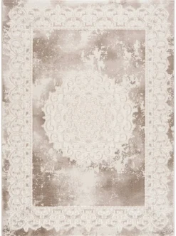 Sanat Teppich Harmony beige B/L: ca. 80x300 cm