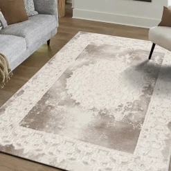 Sanat Teppich Harmony beige B/L: ca. 80x300 cm