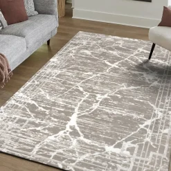 Sanat Teppich Harmony graubraun B/L: ca. 80x300 cm