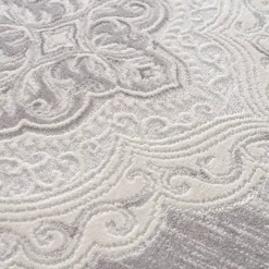 Sanat Teppich Harmony hellgrau B/L: ca. 80x300 cm