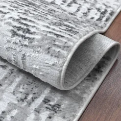Sanat Teppich Harmony hellgrau B/L: ca. 80x300 cm