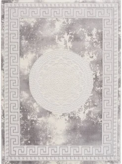 Sanat Teppich Harmony hellgrau B/L: ca. 120x160 cm