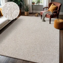 Sanat Teppich LORA PLUS beige B/L: ca. 120x170 cm