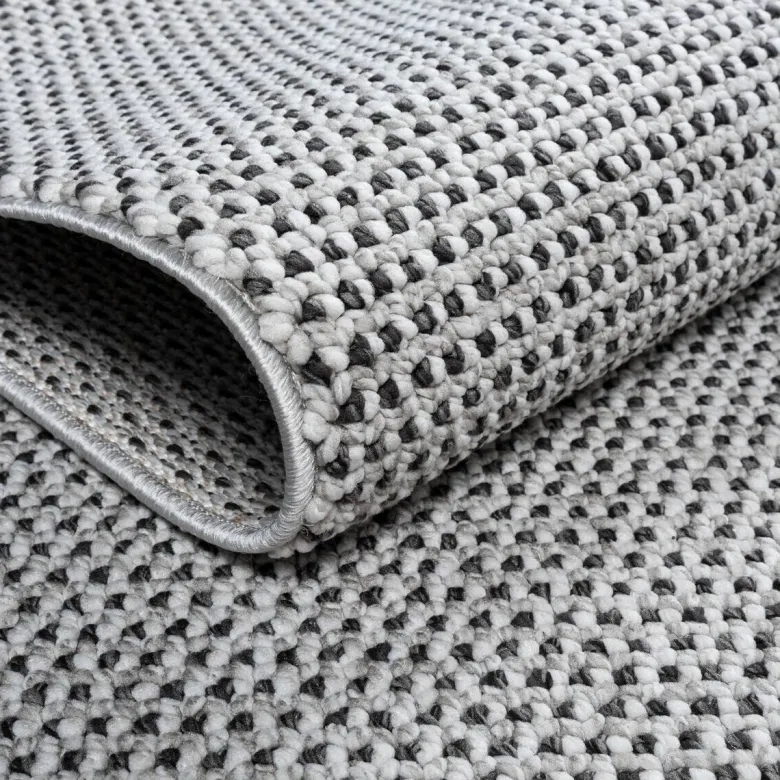 Sanat Teppich LORA PLUS grau B/L: ca. 80x200 cm