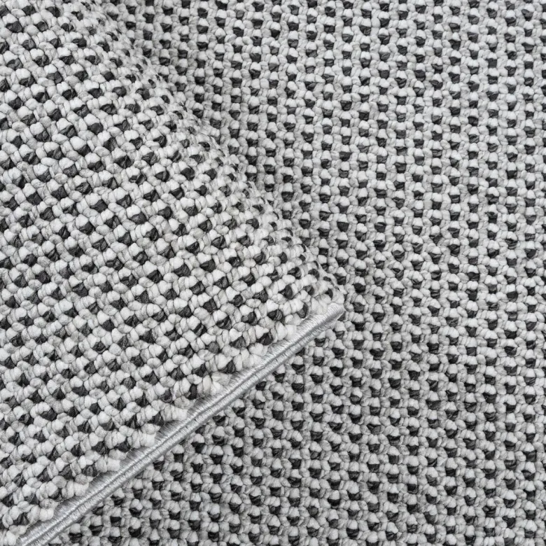 Sanat Teppich LORA PLUS grau B/L: ca. 80x200 cm
