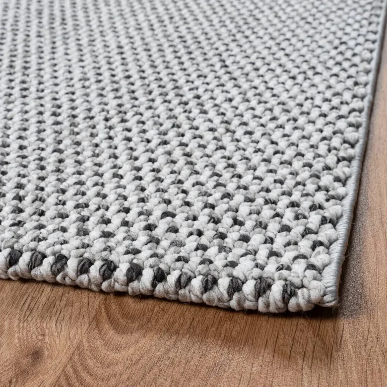Sanat Teppich LORA PLUS grau B/L: ca. 80x200 cm