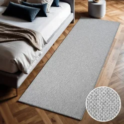 Sanat Teppich LORA PLUS hellgrau B/L: ca. 80x200 cm
