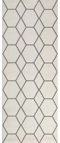 Sanat Teppich Trellis creme B/L: ca. 80x200 cm