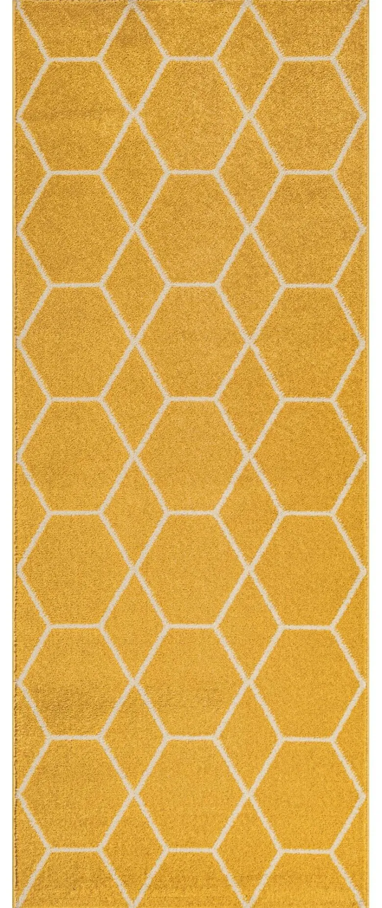 Sanat Teppich Trellis gelb B/L: ca. 80x200 cm