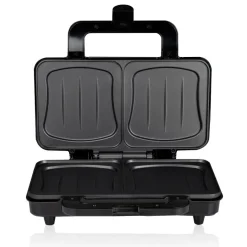 Sandwichtoaster silber schwarz B/H/L: ca. 12x26,5x31,5 cm