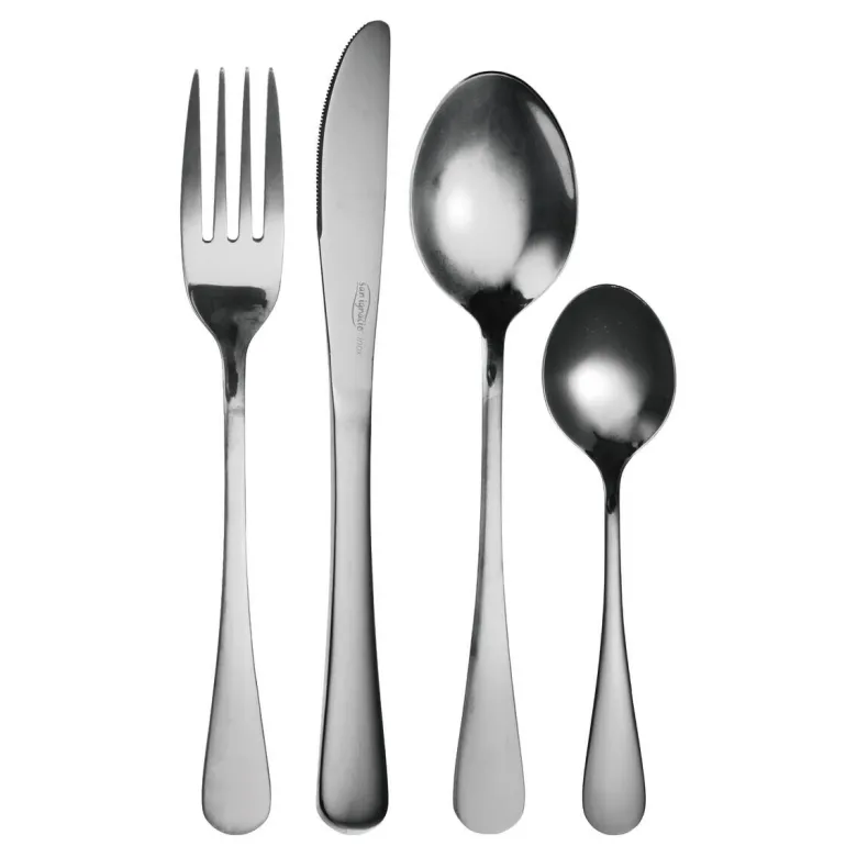 SAN IGNACIO Besteckset MUNICH silber Edelstahl 24 tlg.