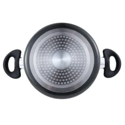 SAN IGNACIO Kochgeschirrset Soria schwarz Aluminium 4 tlg.