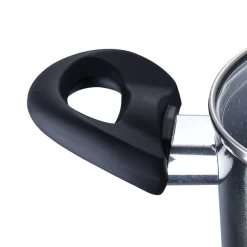 SAN IGNACIO Kochgeschirrset Soria schwarz Aluminium 4 tlg.