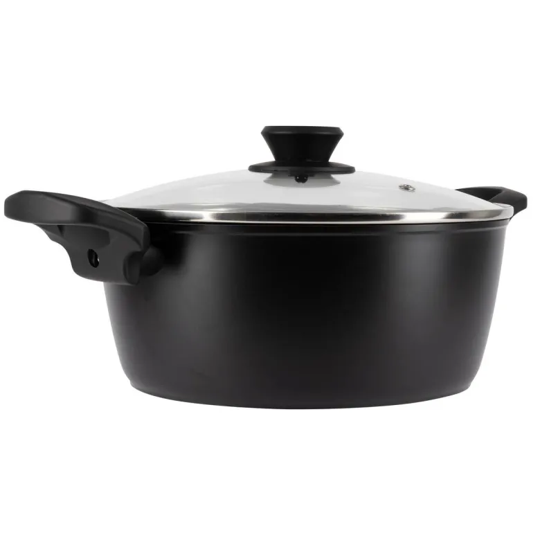 SAN IGNACIO Kochgeschirrset Tormes schwarz Aluminium 4 tlg.