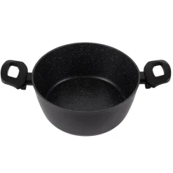 SAN IGNACIO Kochgeschirrset Tormes schwarz Aluminium 4 tlg.