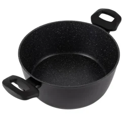 SAN IGNACIO Kochgeschirrset Tormes schwarz Aluminium 4 tlg.