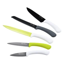 SAN IGNACIO Messerset Green multicolor Edelstahl 5 tlg.