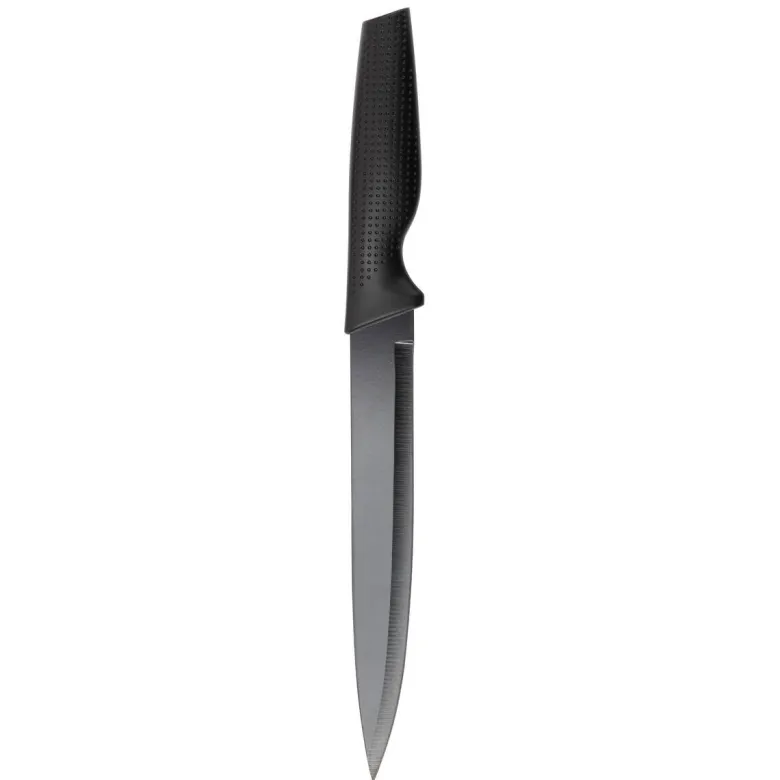SAN IGNACIO Messerset WILLOW schwarz Edelstahl 6 tlg.