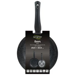 SAN IGNACIO Pfannen-Set IBON BLACK schwarz Aluminium 2 tlg.
